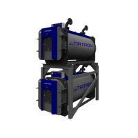 Котел водогрейный сдвоенный TIATRON DUO 2х100